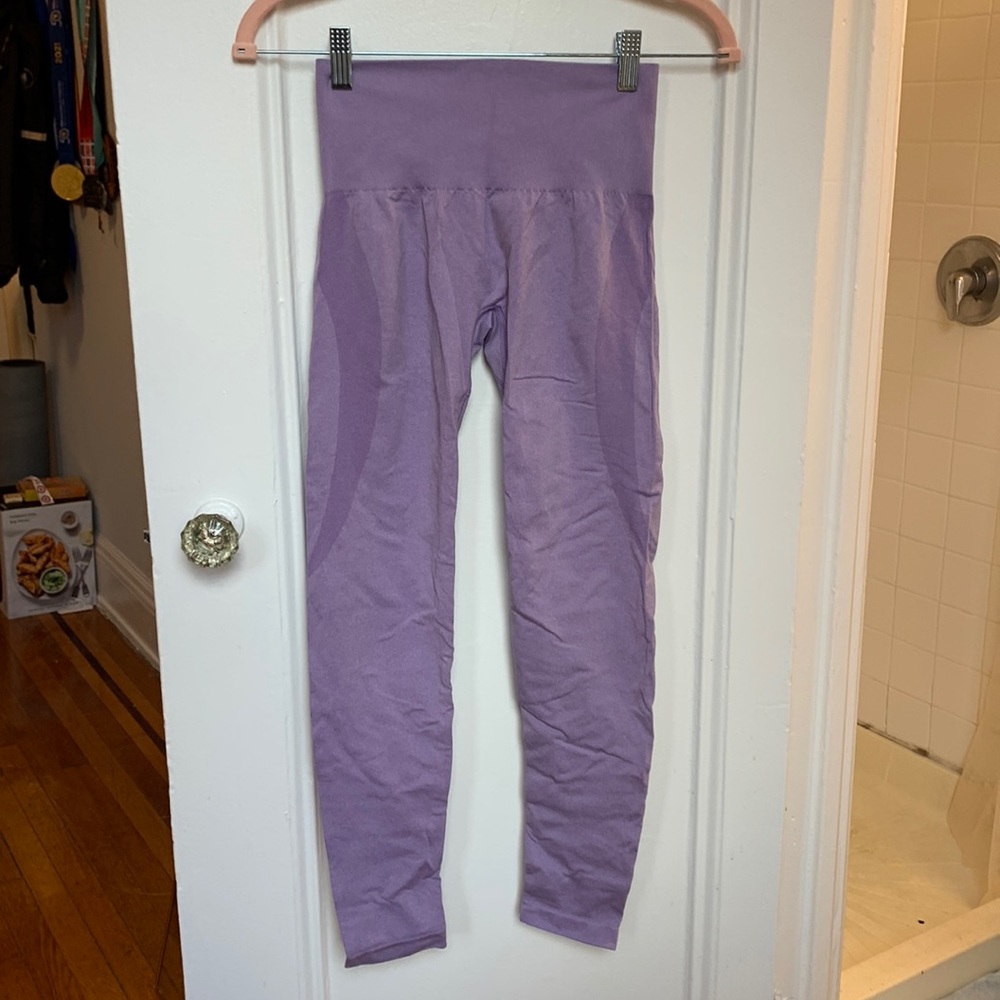 NVGTN Lilac Contour Seamless Leggings